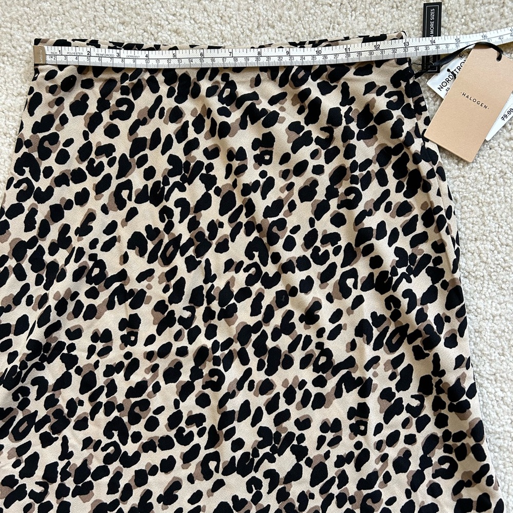 NWT Halogen Animal Print Skirt XS - Picture 6 of 8